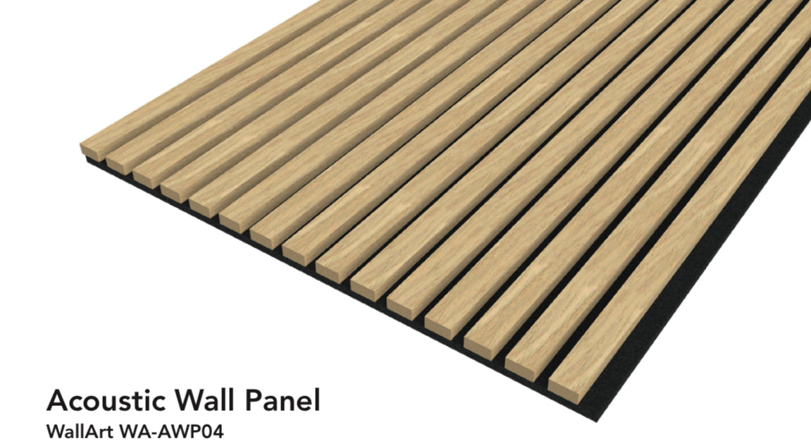 Acoustic Wall Panel - Light Oak